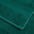 vidaXL Prémiové uteráky SOLUND 2 ks zelené 100x200cm 600 g/m2