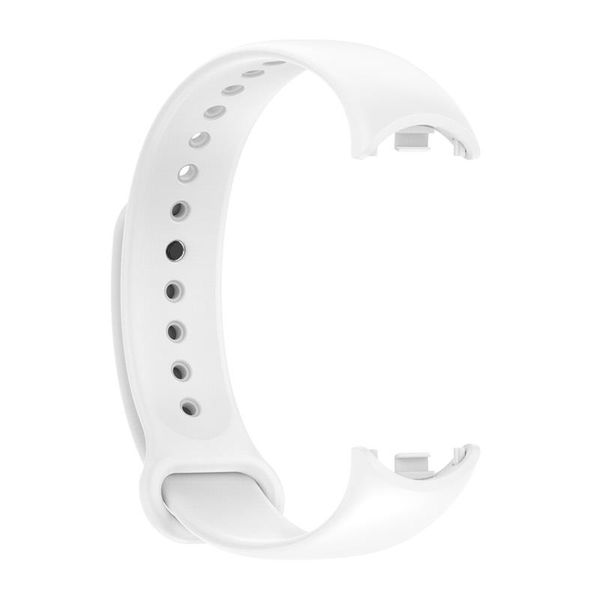 Silicone strap mi band 8/m8 (2). white