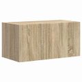 vidaXL TV nástenná skriňa 60 x 31 x 29,5 cm Sonoma Kompozitné drevo