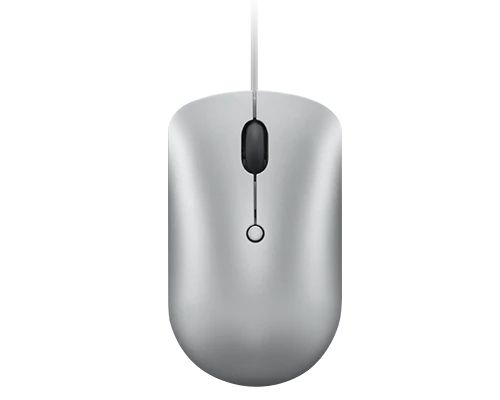 Lenovo 540/Kancelárska/Optická/2 400 DPI/Drôtová USB-C/Sivá