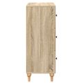 vidaXL Zásuvkový kabinet Dub sonoma 66 x 34,5 x 90 cm Kompozitné drevo