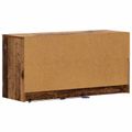 vidaXL TV skrinka 100 x 34 x 50 cm Staré drevo Kompozitné drevo