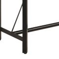 vidaXL Barový stôl 180x70x107 cm masívne mangové drevo a železo