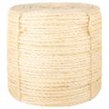 vidaXL Lano 100% sisal 6 mm 50 m