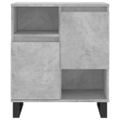 vidaXL Komoda betónovo sivá 60x35x70 cm spracované drevo