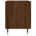 vidaXL Nočné stolíky 2 ks hnedý dub 40x35x47,5 cm kompozitné drevo