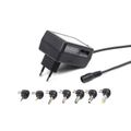 GEMBIRD EG-MC-008, Univerzálny AC/D Adaptér 12W/1A