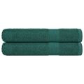 vidaXL Uteráky FROGN 2 ks zelené 100x200 cm 360 g/m²