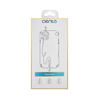 puzdro CENTO Case Como Samsung A14 4G/5G Clear