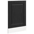vidaXL Dvierka na umývačku PORTO Čierny dub 45 x 1,5 x 57 cm