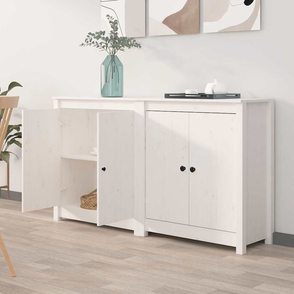 vidaXL Komody 2 ks 70x35x80 cm masívna borovica