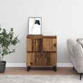 vidaXL Servírovacia skriňa Staré drevo 60 x 35 x 70 cm