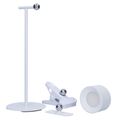 LED stolná lampa Solight WO68-W nabíjacia s klipom
