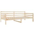vidaXL Denná posteľ s matracom 80x200 cm masívna borovica
