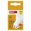 LED žiarovka Basic MR16 / GU10 / 2,9 W (25 W) / 250 lm / teplá biela