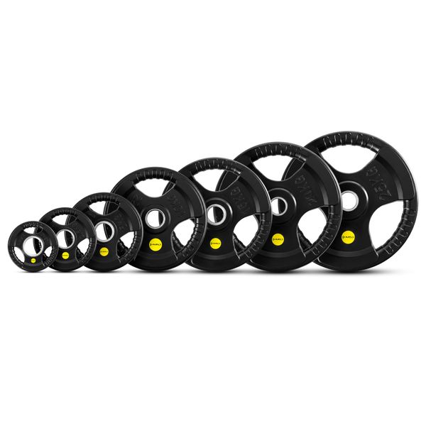 Olympijský pogumovaný kotúč HMS TOK02 Pro 2,5 kg