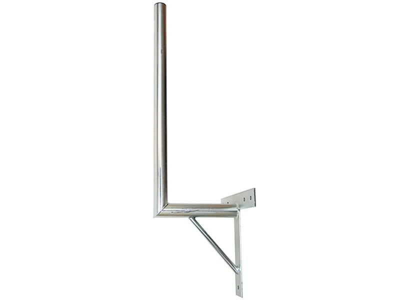Anténny držiak 25 na stenu sa vzperou priemer 42mm výška 66cm žiar.