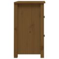vidaXL Nočný stolík medovohnedý 40x35x61,5 cm masívne borovicové drevo