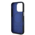 Puzdro Mercedes pre iPhone 16 Pro Max 6,9" MEHMP16X23SUMBK Hardcase Silicone Blue Stripe MagSafe čierne