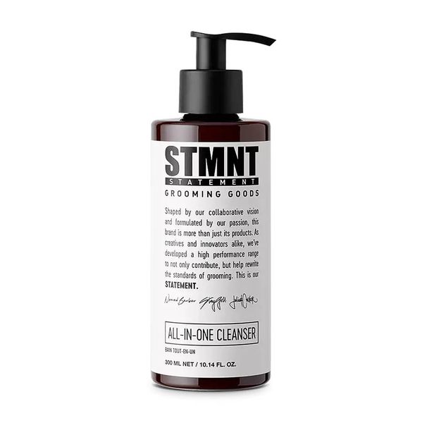 Univerzálny sprchový šampón na vlasy, bradu a telo STMNT All-in-One cleanser 300 ml