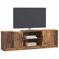 vidaXL TV skrinka Staré drevo 150 x 31 x 47 cm Kompozitné drevo