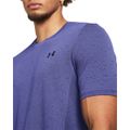Tričko Vanish Seamless SS Fialové - Under Armour, veľkosť L, veľkosť oblečenia L