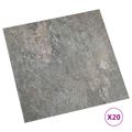 vidaXL Samo-lepiace podlahové dosky Kamene 30,5 x 30,5 cm 20 ks PVC