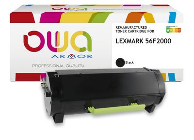 OWA Armor toner kompatibilný s Lexmark 56F2000, čierna/black,6000str.