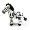 Plyšová zebra stojaca 30 cm ECO-FRIENDLY