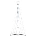 vidaXL LED vianočný stromček 339 LED studená biela 187 cm