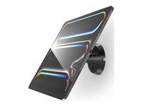 Montážna sada (montáž na stenu) - pre tablet - neviditeľný - čierna - veľkosť obrazovky: up to 13" - montážne rozhranie: 100 x 100 mm