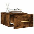 vidaXL Nástenné nočné stolíky 2 ks dymový dub 35x35x20 cm