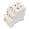 Blok na rozdelenie fází UVB 200 L G, 1pól., 200A, 1000V, šedý, na DIN