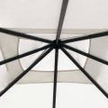 vidaXL Altánok 3x3x2,6 m krémový 160 g/m²