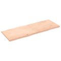 vidaXL Stolová doska 160x60x(2-4) cm neošetrený masív živé hrany