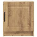 vidaXL Nočný stolík Dub artisan 43 x 34,5 x 47 cm Kompozitné drevo