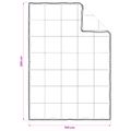 vidaXL Sada prikrývok 3 ks 155 x 220 cm Celoročne Bambus Biela