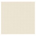 vidaXL Záťažová prikrývka bledokrémová 220x235 cm 15 kg látka