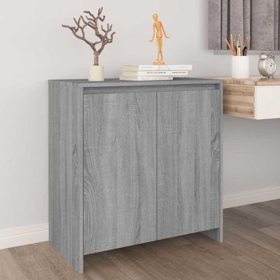 vidaXL Komoda sivá sonoma 70x41x75 cm spracované drevo