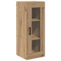vidaXL Highboard Remeselný dub 34,5 x 34 x 180 cm Kompozitné drevo