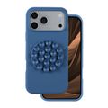 Silicone Stick puzdro pre iPhone 17 Pro 6,3" modrá