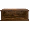 vidaXL Nočný stolík 2 ks Dymová dub 40 x 31 x 15 cm Kompozitné drevo