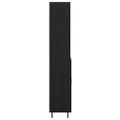 vidaXL Highboard 2 ks Čierny dub 69,5 x 34 x 180 cm Kompozitné drevo