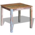 vidaXL Jedálenský stôl, recyklovaný masív 80x82x76 cm
