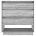 vidaXL Komoda sivá sonoma 70x41x75 cm spracované drevo