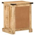 vidaXL Nočný stolík 40x35x50 cm masívne mangovníkové drevo