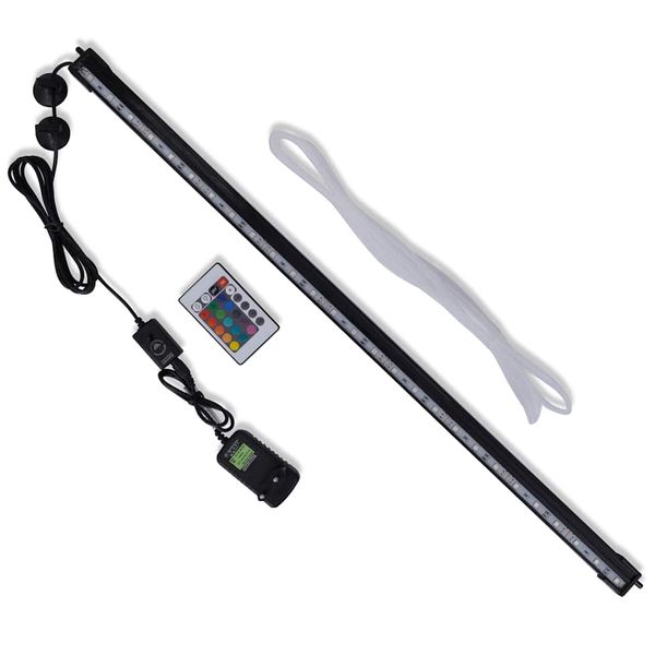 Akváriová LED lampa s bublinami RGB 71 cm