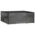 vidaXL Obal na záhradný nábytok 16 očiek 250x250x90 cm štvorcový