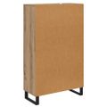 vidaXL Highboard Remeselný dub 69,5 x 30 x 115 cm Kompozitné drevo