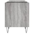 vidaXL Skrinka na platne sivá sonoma 121x38x48 cm kompozitné drevo